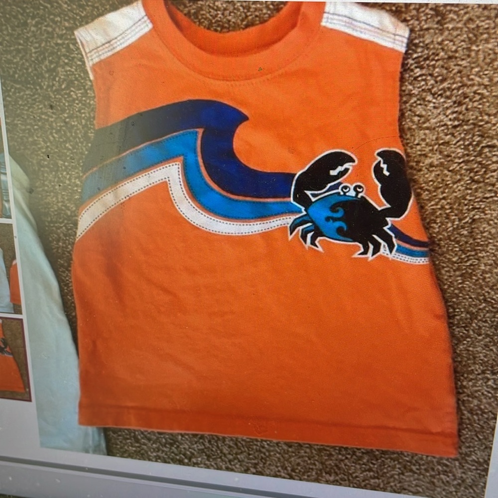 Garanimals orange tank top 24 M